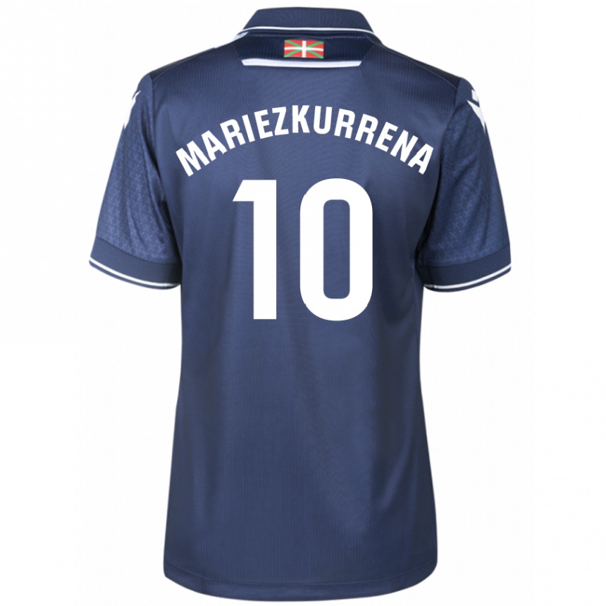 Hombre Fútbol Camiseta Arkaitz Mariezkurrena #10 Armada 2ª Equipación 2023/24 Perú