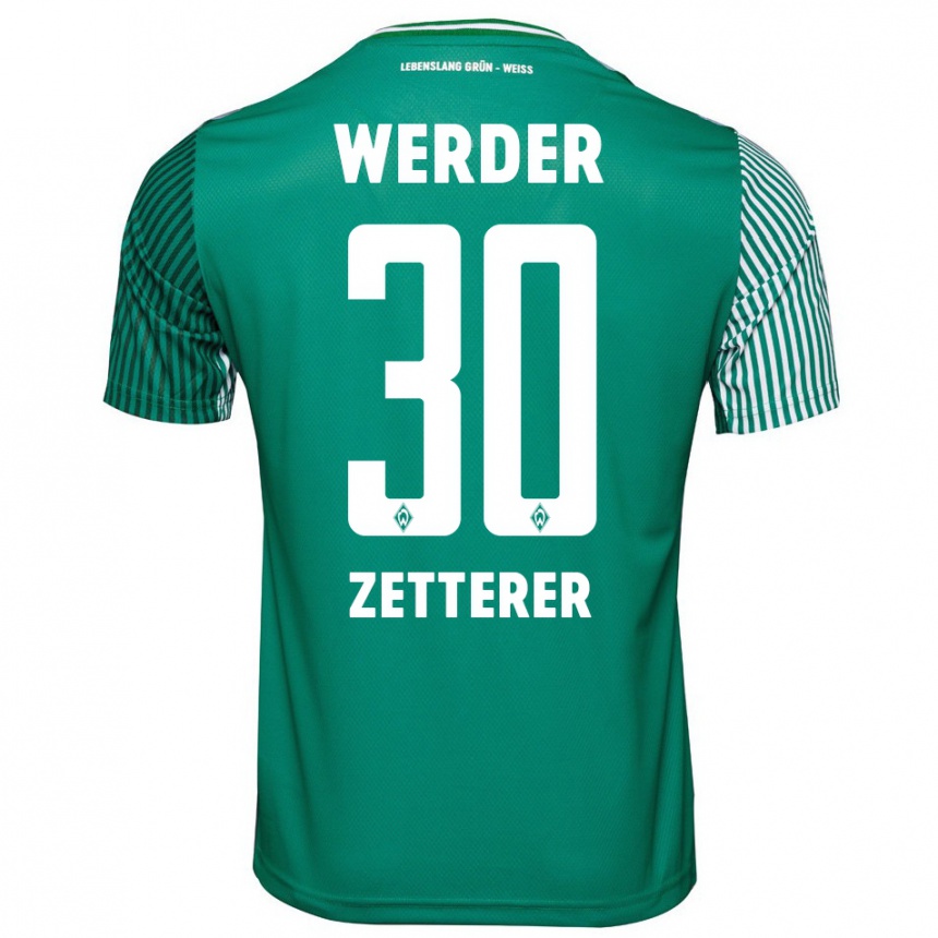 Mujer Fútbol Camiseta Michael Zetterer #30 Verde 1ª Equipación 2023/24 Perú