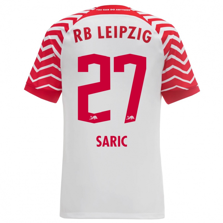 Mujer Fútbol Camiseta Lucio Saric #27 Blanco 1ª Equipación 2023/24 Perú