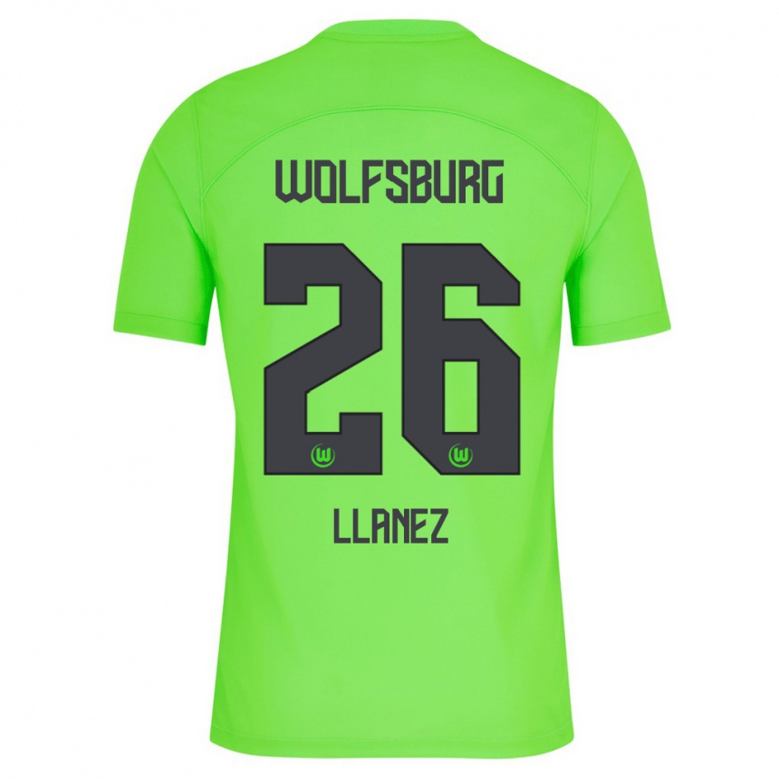 Mujer Fútbol Camiseta Ulysses Llanez #26 Verde 1ª Equipación 2023/24 Perú