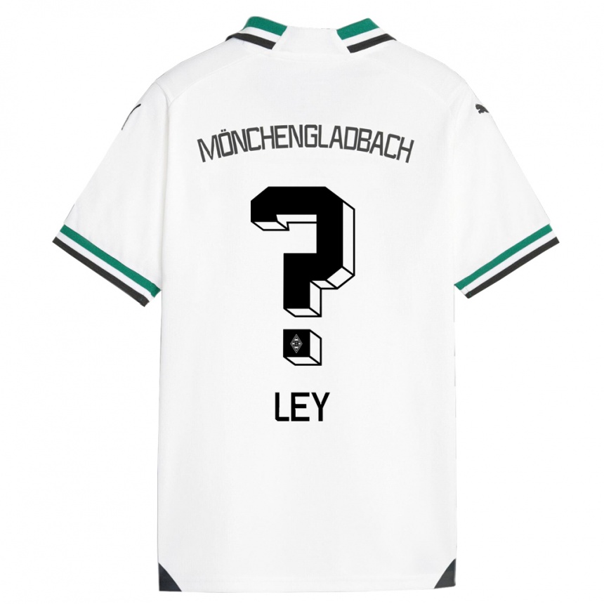 Mujer Fútbol Camiseta Marlon Ley #0 Blanco Verde 1ª Equipación 2023/24 Perú