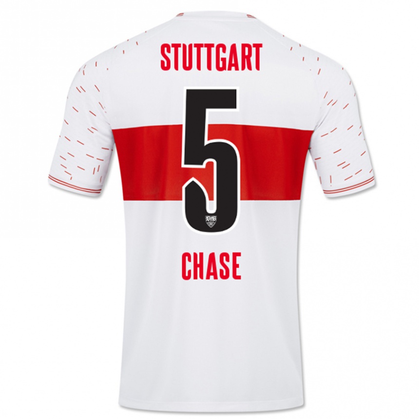 Mujer Fútbol Camiseta Anrie Chase #5 Blanco 1ª Equipación 2023/24 Perú