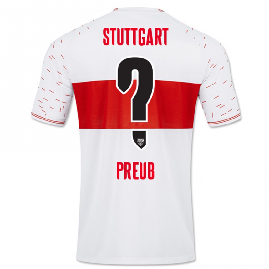 Mujer Fútbol Camiseta Laurin Preuß #0 Blanco 1ª Equipación 2023/24 Perú