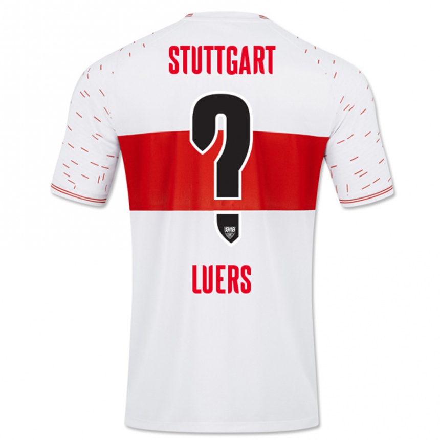 Mujer Fútbol Camiseta Julian Lüers #0 Blanco 1ª Equipación 2023/24 Perú