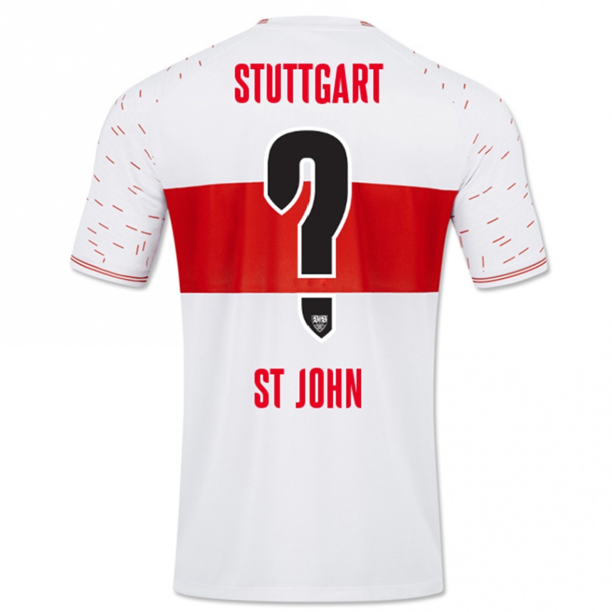 Mujer Fútbol Camiseta Rawley St. John #0 Blanco 1ª Equipación 2023/24 Perú