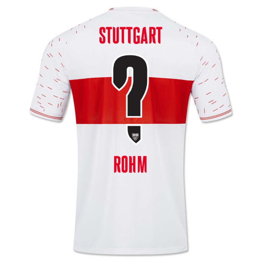 Mujer Fútbol Camiseta Mareg Rohm #0 Blanco 1ª Equipación 2023/24 Perú