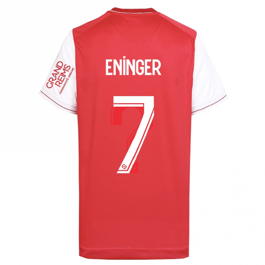 Mujer Fútbol Camiseta Thelma Eninger #7 Rojo 1ª Equipación 2023/24 Perú