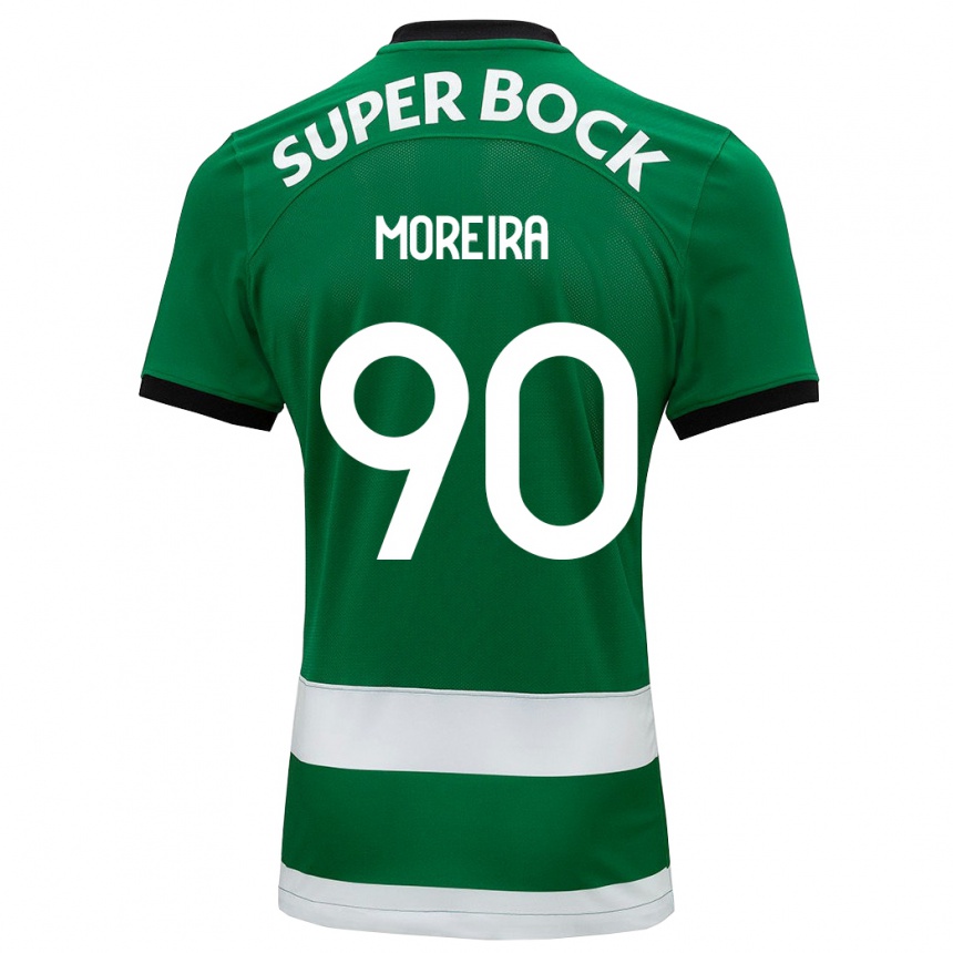 Mujer Fútbol Camiseta Afonso Moreira #90 Verde 1ª Equipación 2023/24 Perú