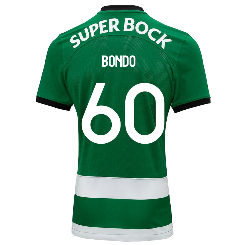 Mujer Fútbol Camiseta Pedro Bondo #60 Verde 1ª Equipación 2023/24 Perú