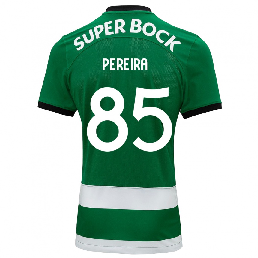 Mujer Fútbol Camiseta João Pereira #85 Verde 1ª Equipación 2023/24 Perú