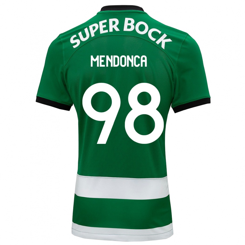 Mujer Fútbol Camiseta Manuel Mendonça #98 Verde 1ª Equipación 2023/24 Perú