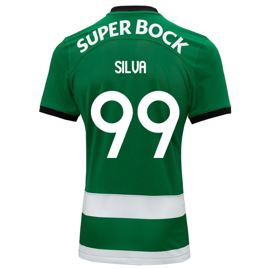 Mujer Fútbol Camiseta Francisco Silva #99 Verde 1ª Equipación 2023/24 Perú