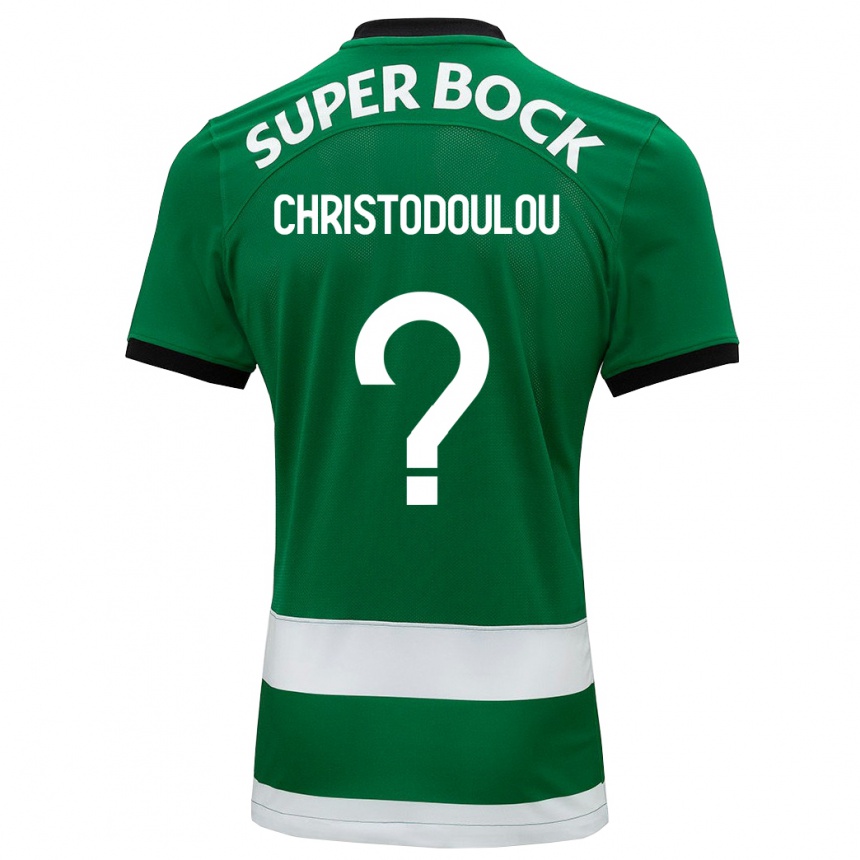 Mujer Fútbol Camiseta Argyris Christodoulou #0 Verde 1ª Equipación 2023/24 Perú