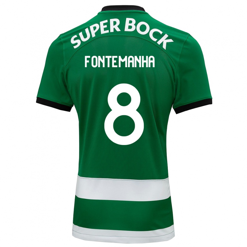 Mujer Fútbol Camiseta Rita Fontemanha #8 Verde 1ª Equipación 2023/24 Perú