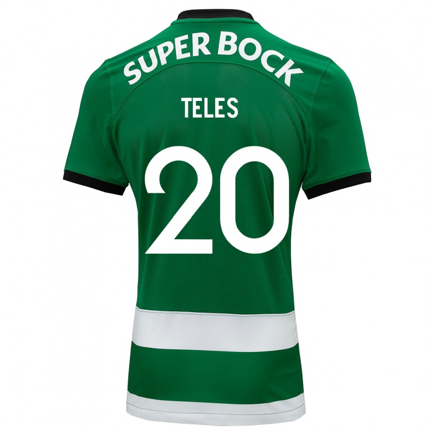 Mujer Fútbol Camiseta Ana Isabel Teles #20 Verde 1ª Equipación 2023/24 Perú