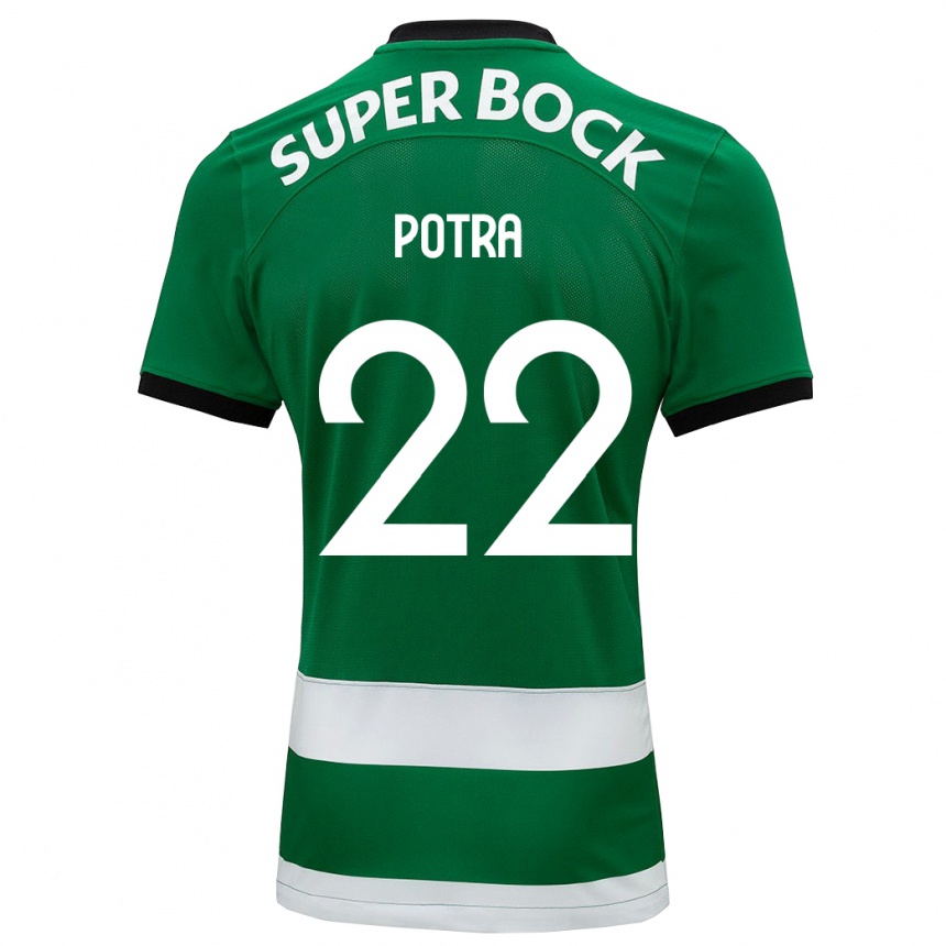 Mujer Fútbol Camiseta Catarina Sofia Branco Potra #22 Verde 1ª Equipación 2023/24 Perú