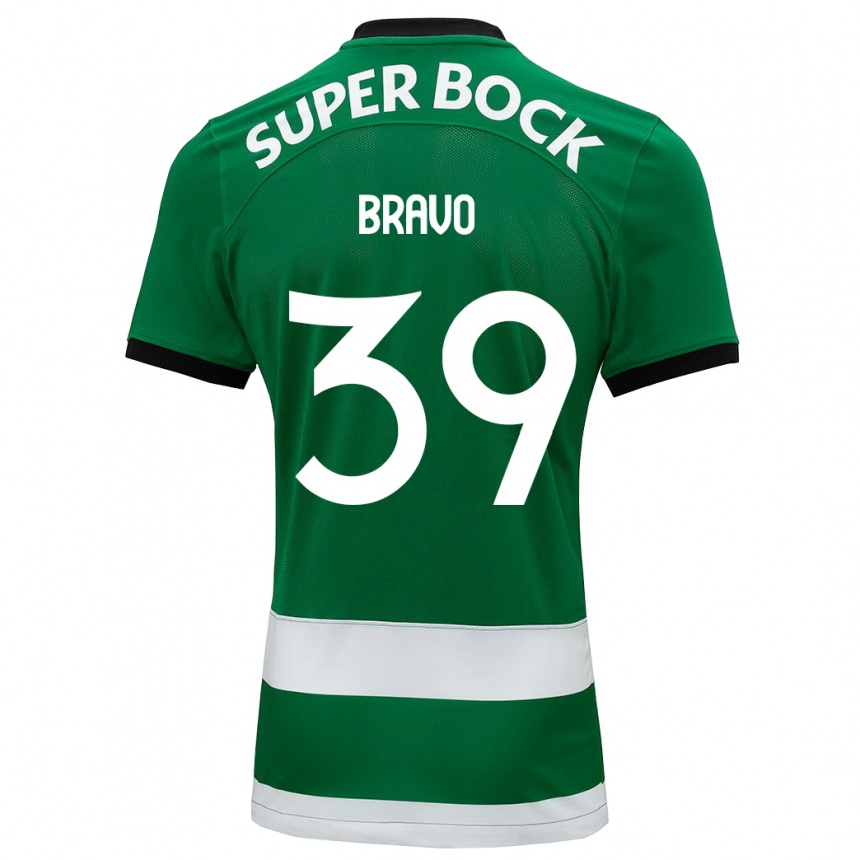 Mujer Fútbol Camiseta Bravo #39 Verde 1ª Equipación 2023/24 Perú