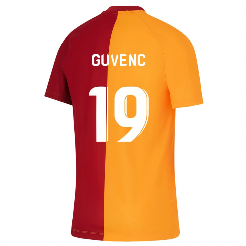 Mujer Fútbol Camiseta Günay Güvenç #19 Naranja 1ª Equipación 2023/24 Perú