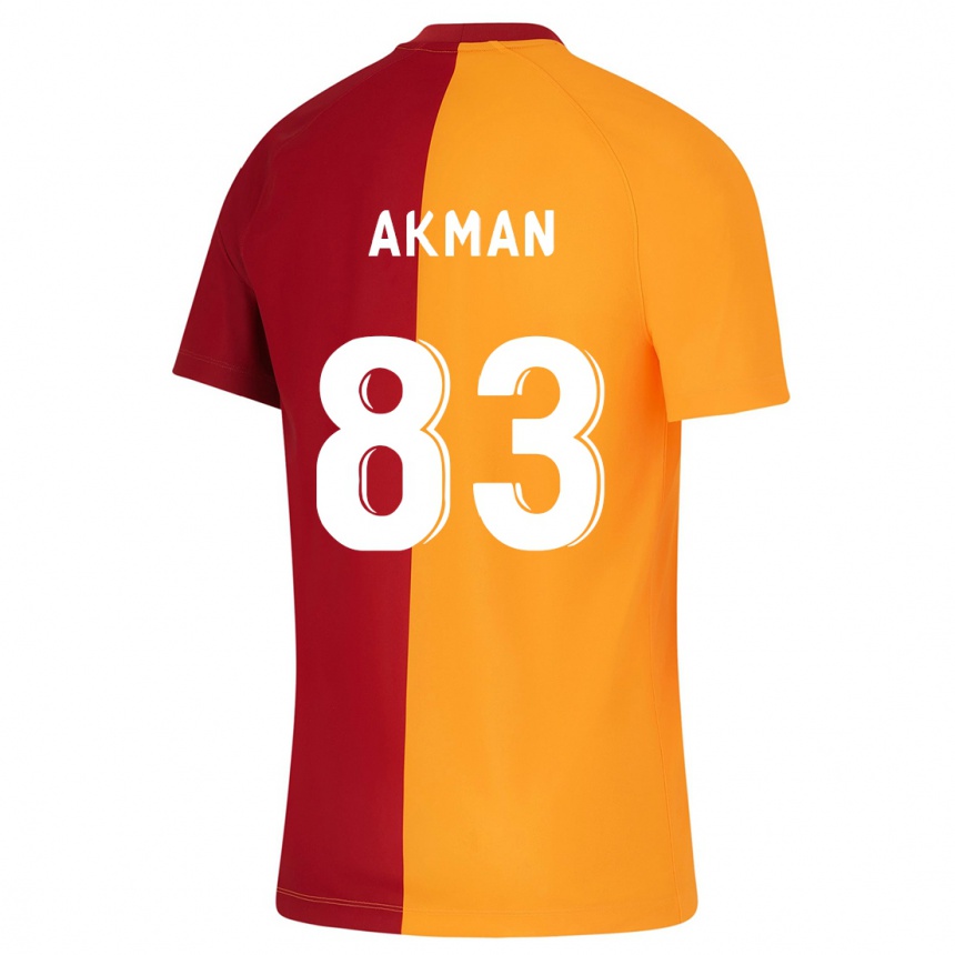 Mujer Fútbol Camiseta Efe Akman #83 Naranja 1ª Equipación 2023/24 Perú