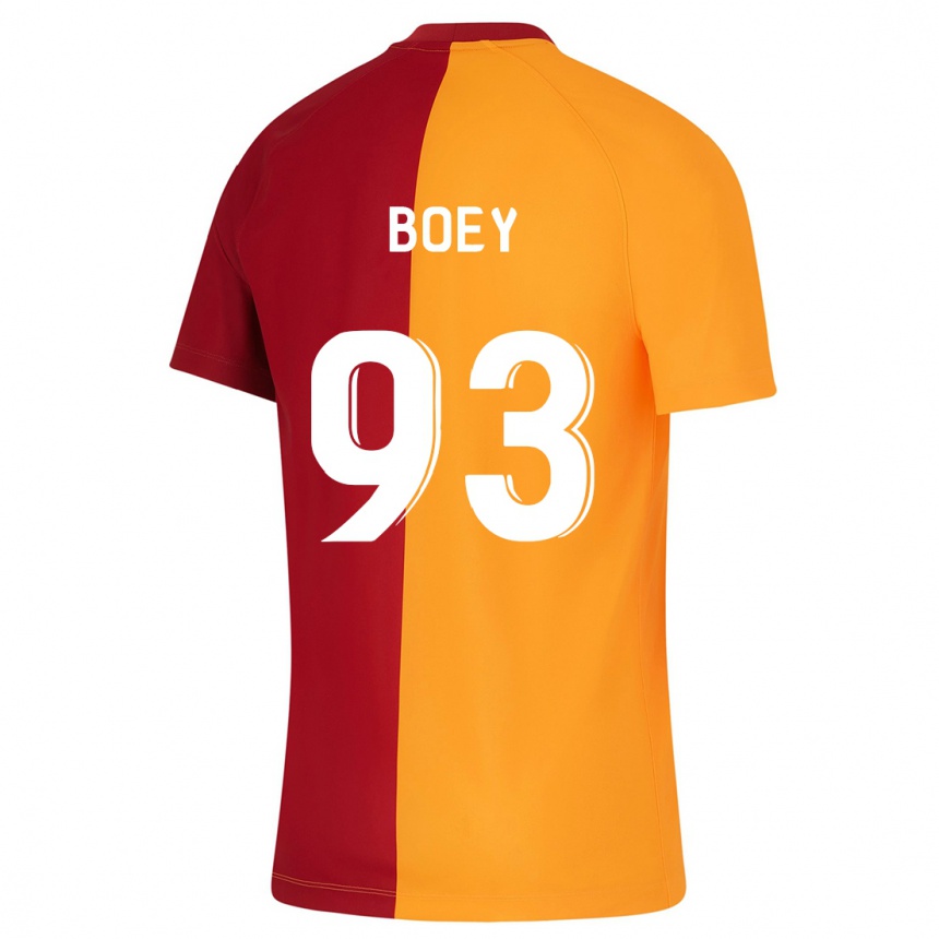 Mujer Fútbol Camiseta Sacha Boey #93 Naranja 1ª Equipación 2023/24 Perú