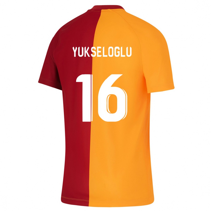 Mujer Fútbol Camiseta Ayaz Yükseloğlu #16 Naranja 1ª Equipación 2023/24 Perú