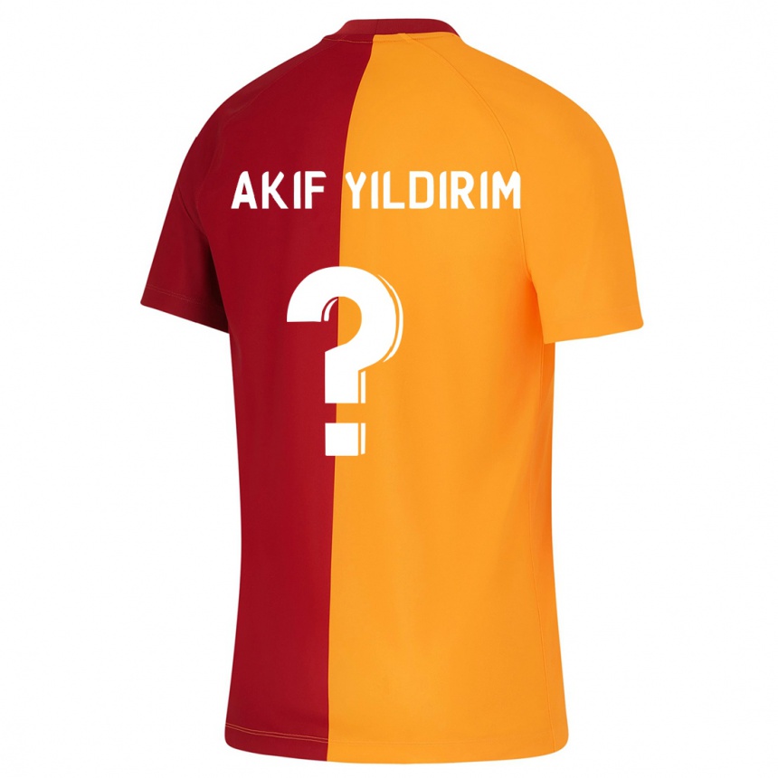 Mujer Fútbol Camiseta Mehmet Akif Yıldırım #0 Naranja 1ª Equipación 2023/24 Perú