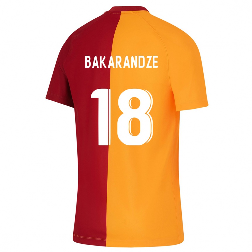 Mujer Fútbol Camiseta Kristina Bakarandze #18 Naranja 1ª Equipación 2023/24 Perú