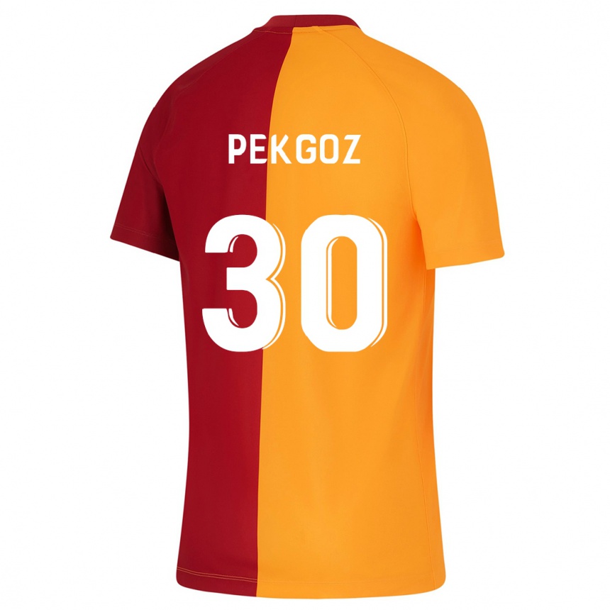 Mujer Fútbol Camiseta Berra Pekgöz #30 Naranja 1ª Equipación 2023/24 Perú