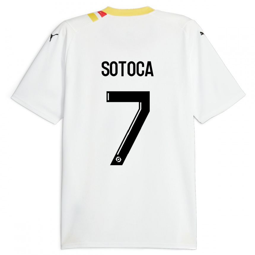 Mujer Fútbol Camiseta Florian Sotoca #7 Negro 2ª Equipación 2023/24 Perú