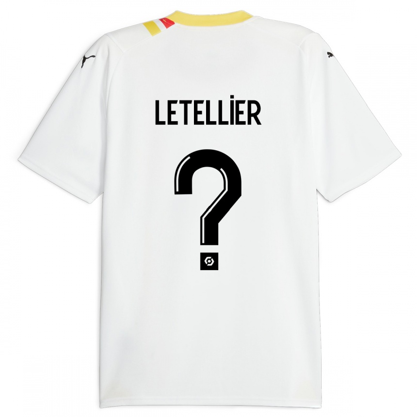 Mujer Fútbol Camiseta Trévor Letellier #0 Negro 2ª Equipación 2023/24 Perú