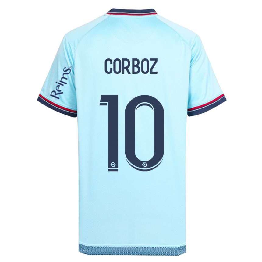 Mujer Fútbol Camiseta Rachel Corboz #10 Cielo Azul 2ª Equipación 2023/24 Perú