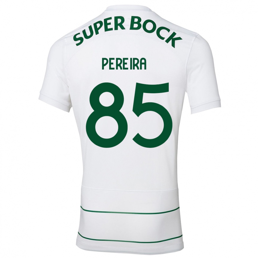 Mujer Fútbol Camiseta João Pereira #85 Blanco 2ª Equipación 2023/24 Perú