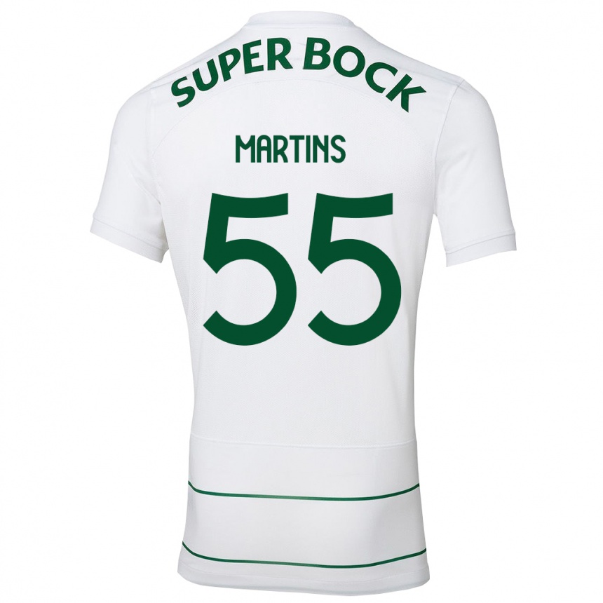 Mujer Fútbol Camiseta Carolina Martins #55 Blanco 2ª Equipación 2023/24 Perú