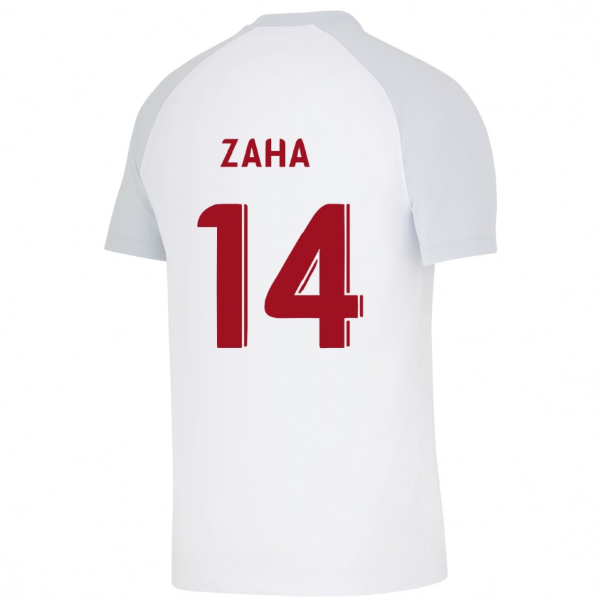 Mujer Fútbol Camiseta Wilfried Zaha #14 Blanco 2ª Equipación 2023/24 Perú