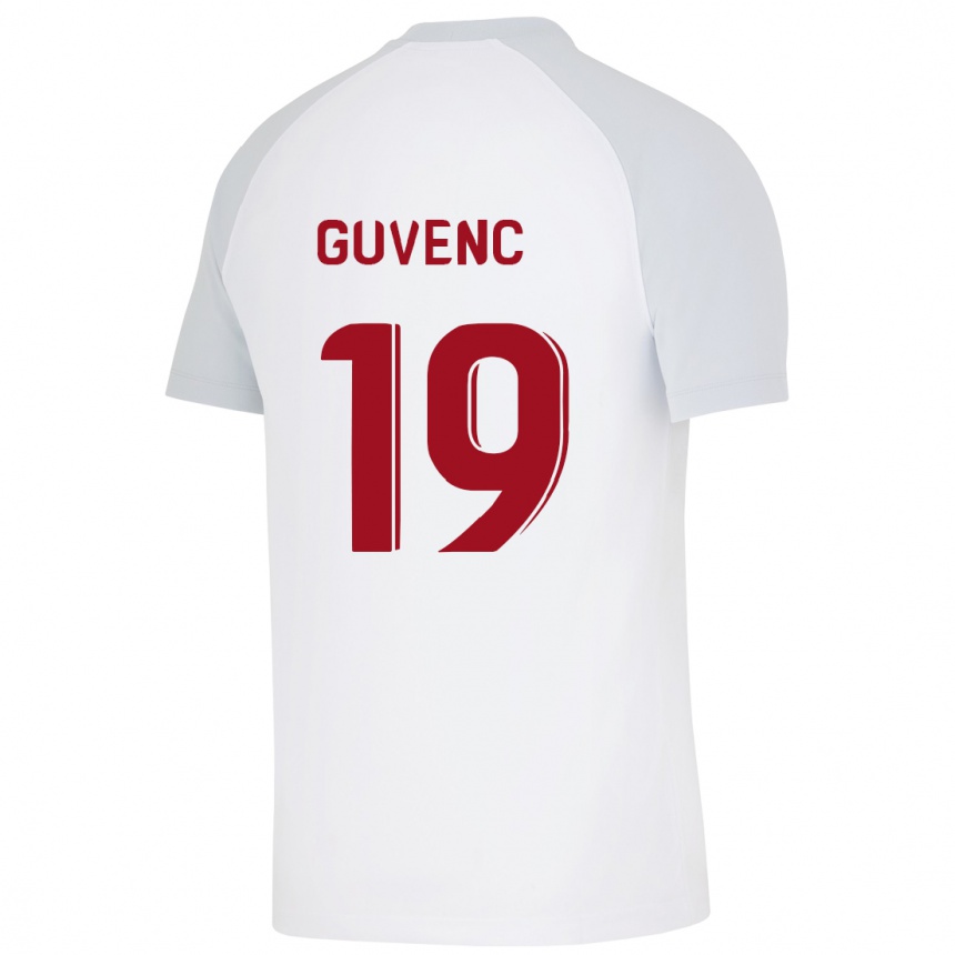 Mujer Fútbol Camiseta Günay Güvenç #19 Blanco 2ª Equipación 2023/24 Perú