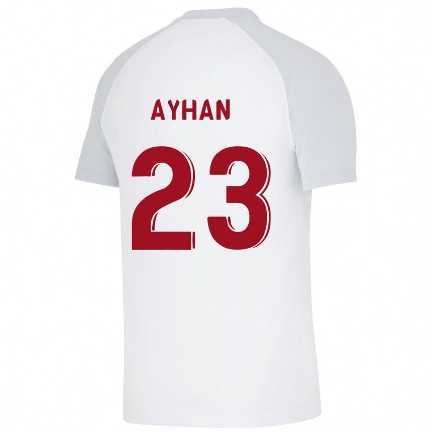 Mujer Fútbol Camiseta Kaan Ayhan #23 Blanco 2ª Equipación 2023/24 Perú