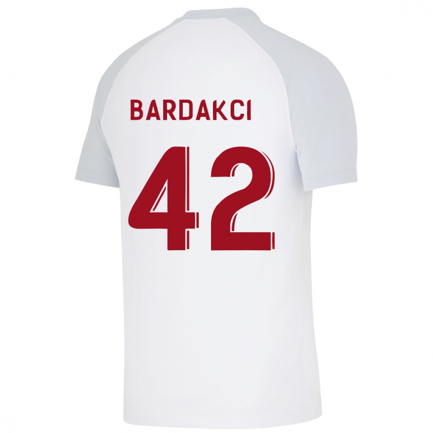 Mujer Fútbol Camiseta Abdülkerim Bardakcı #42 Blanco 2ª Equipación 2023/24 Perú