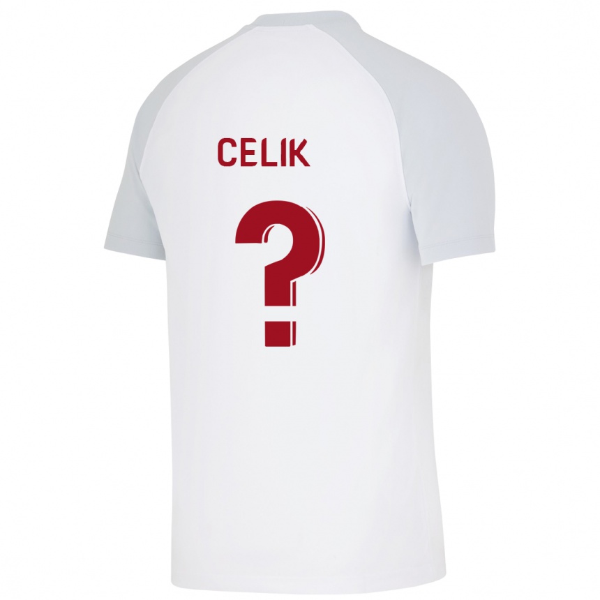 Mujer Fútbol Camiseta Berke Celik #0 Blanco 2ª Equipación 2023/24 Perú