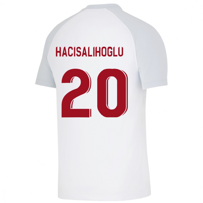 Mujer Fútbol Camiseta Arda Hacisalihoglu #20 Blanco 2ª Equipación 2023/24 Perú