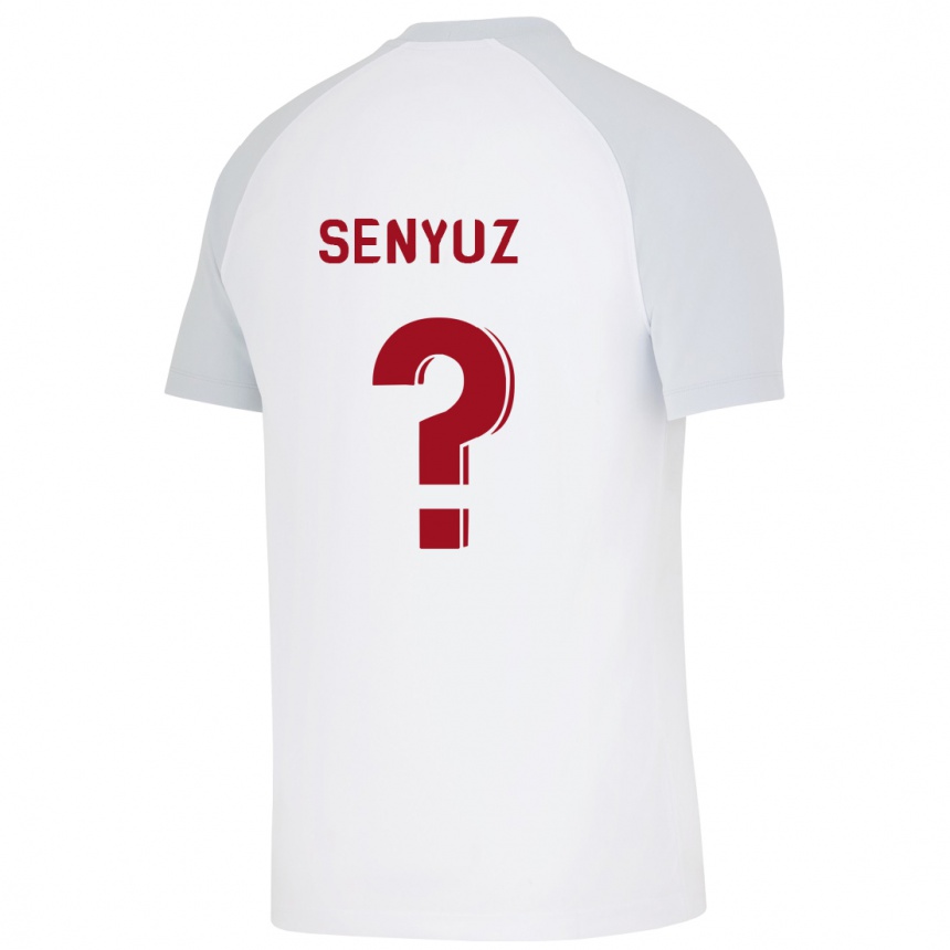 Mujer Fútbol Camiseta Kerem Senyüz #0 Blanco 2ª Equipación 2023/24 Perú