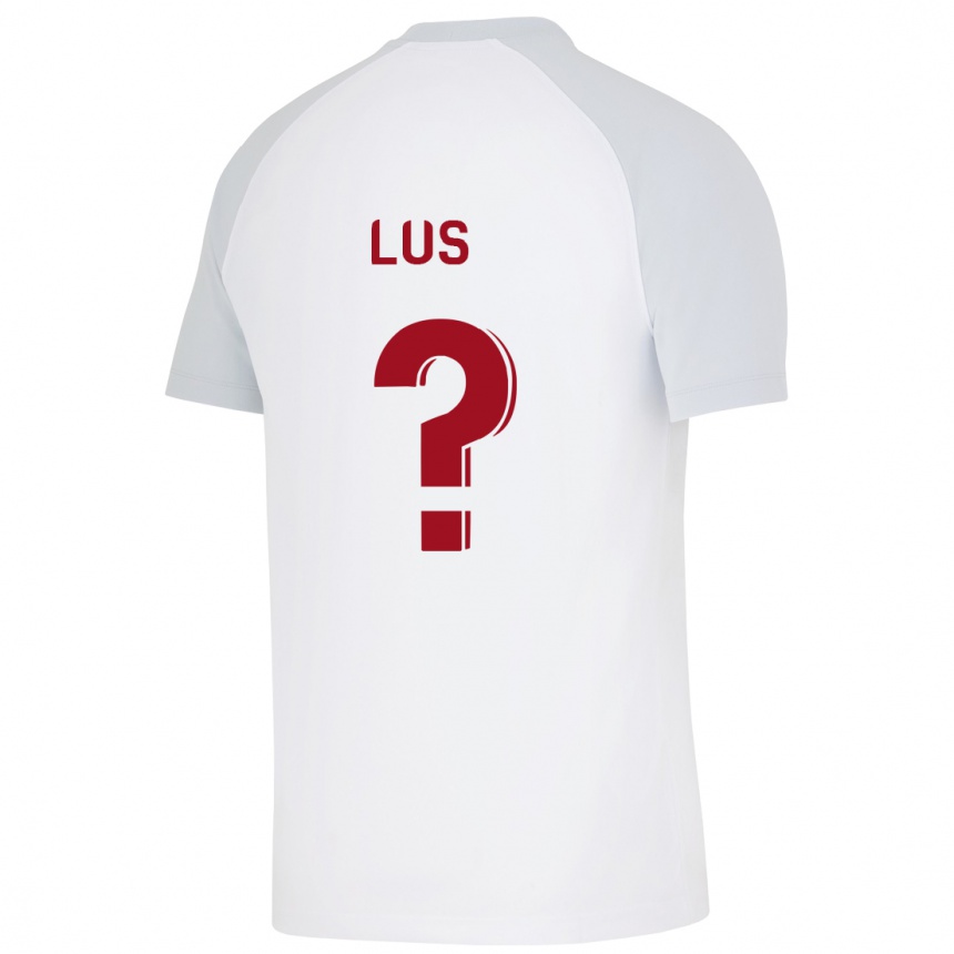 Mujer Fútbol Camiseta Berat Lus #0 Blanco 2ª Equipación 2023/24 Perú