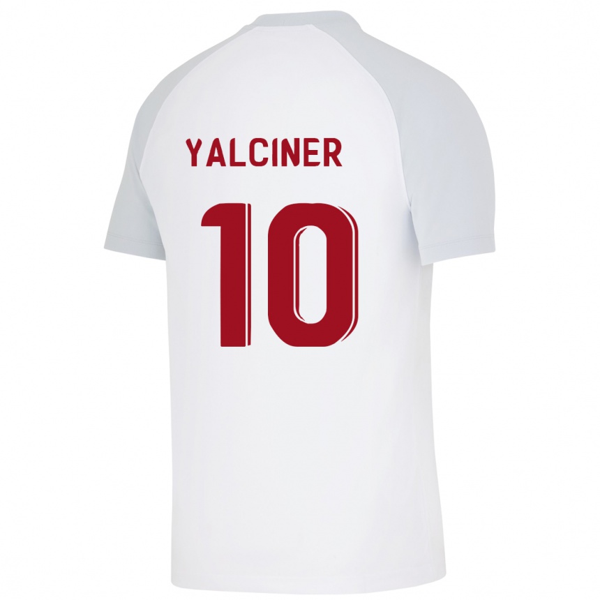 Mujer Fútbol Camiseta İsmigül Yalçıner #10 Blanco 2ª Equipación 2023/24 Perú