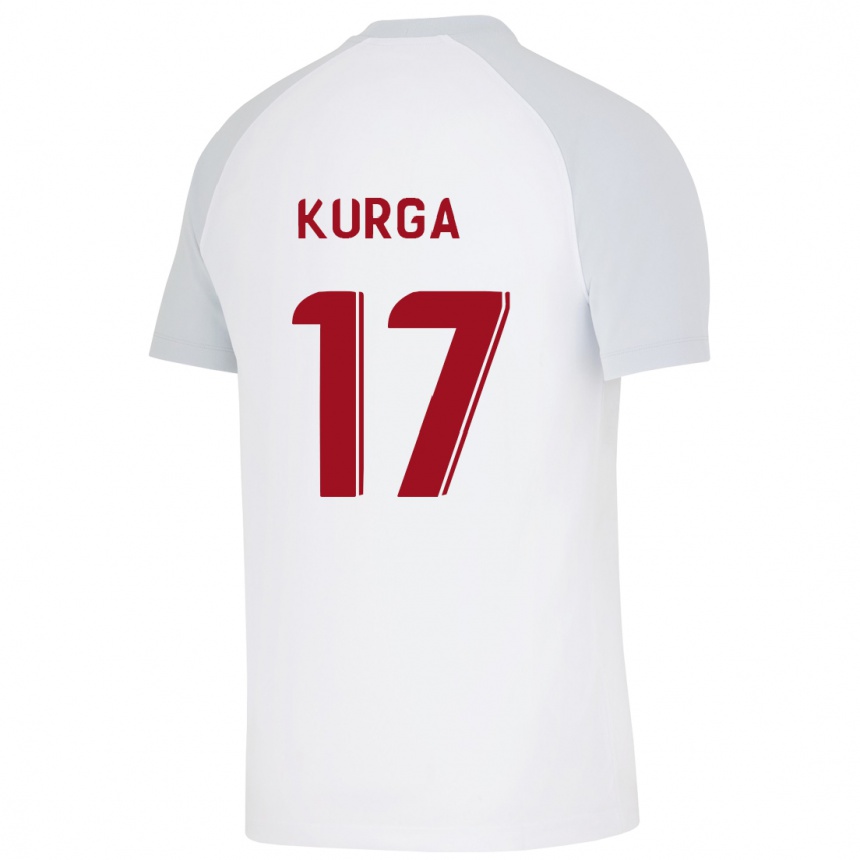 Mujer Fútbol Camiseta Handan Kurğa #17 Blanco 2ª Equipación 2023/24 Perú