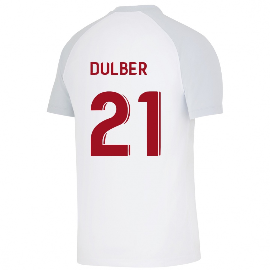 Mujer Fútbol Camiseta Didem Dülber #21 Blanco 2ª Equipación 2023/24 Perú