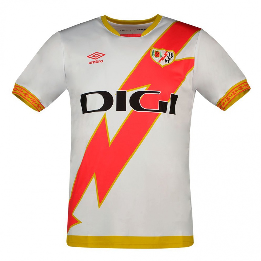 Niño Fútbol Camiseta Daniel Voicila #0 Blanco 1ª Equipación 2023/24 Perú