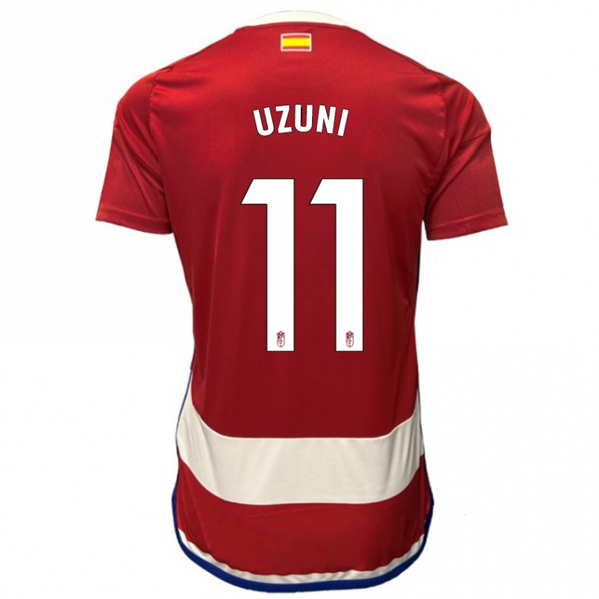 Niño Fútbol Camiseta Myrto Uzuni #11 Rojo 1ª Equipación 2023/24 Perú