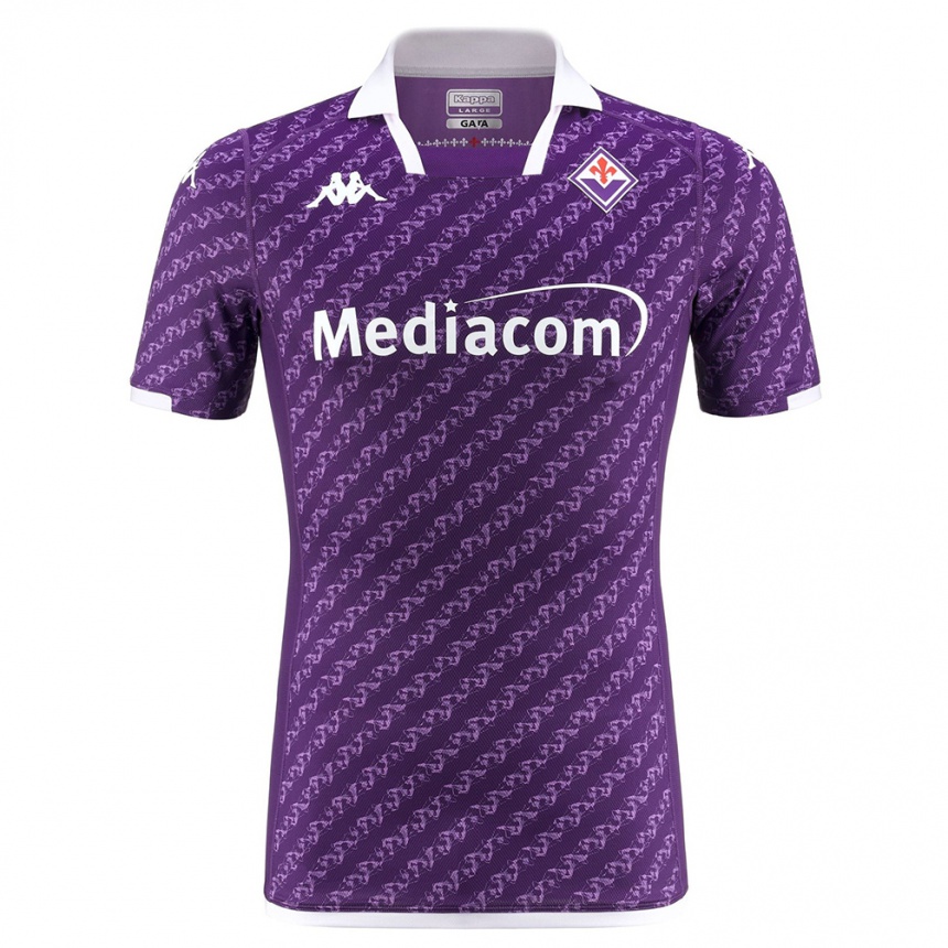 Niño Fútbol Camiseta Tommaso Rubino #19 Violeta 1ª Equipación 2023/24 Perú