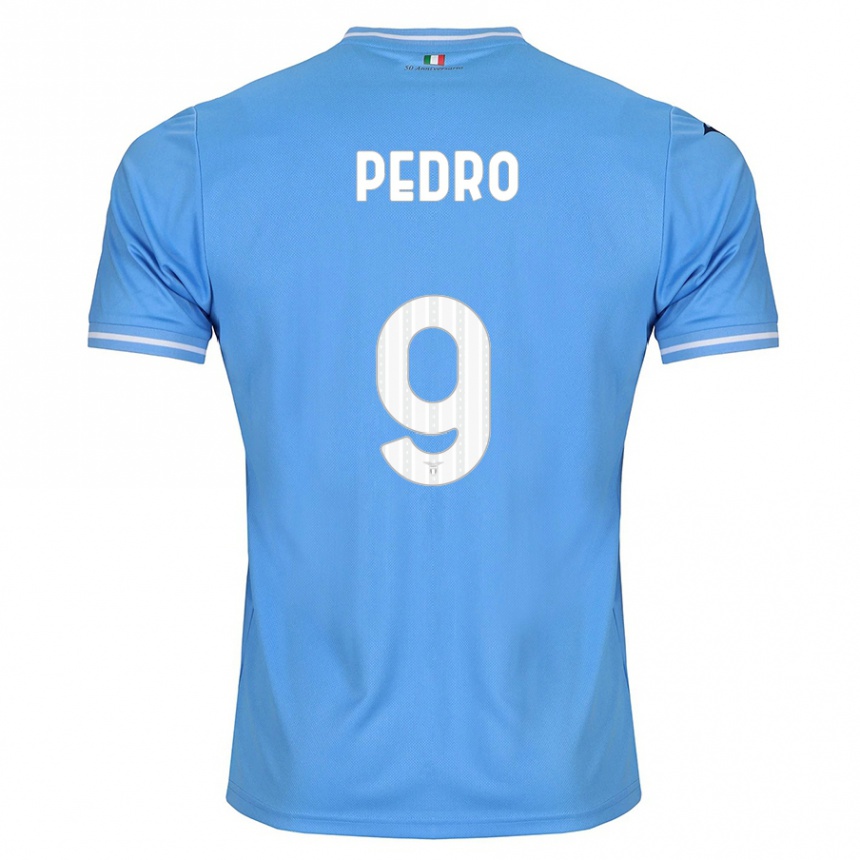 Niño Fútbol Camiseta Pedro #9 Azul 1ª Equipación 2023/24 Perú