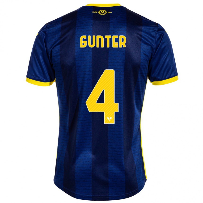 Niño Fútbol Camiseta Koray Günter #4 Armada 1ª Equipación 2023/24 Perú