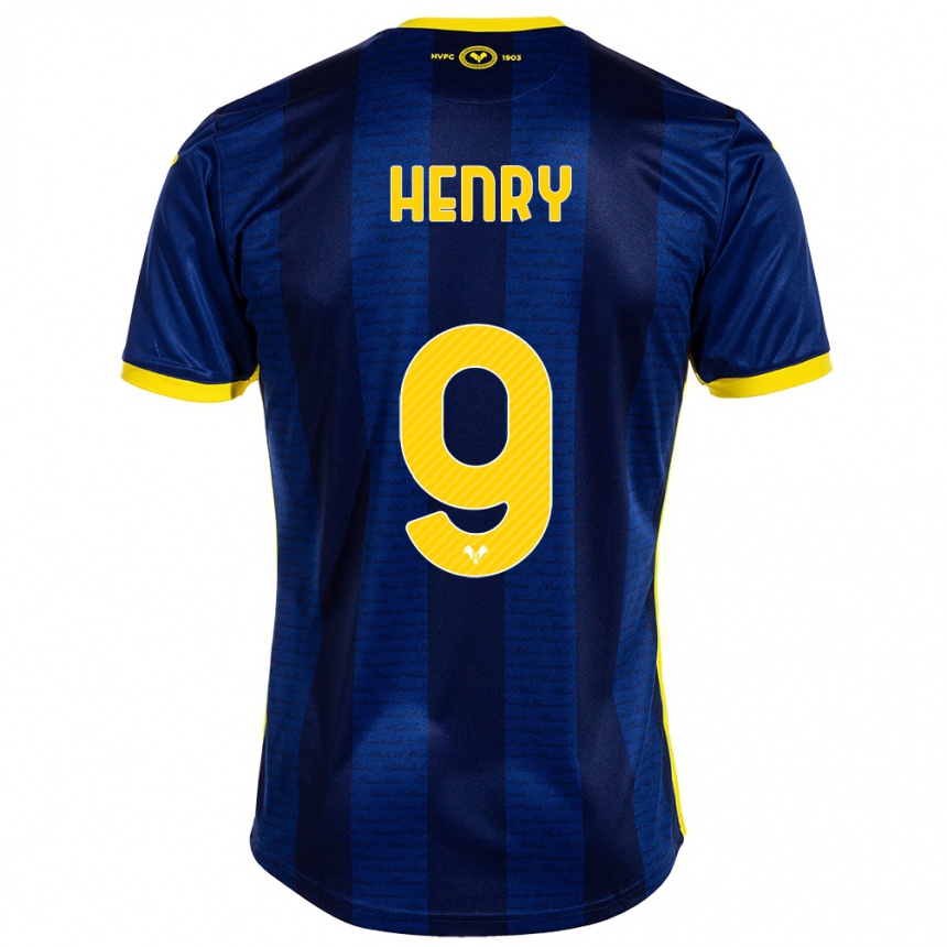 Niño Fútbol Camiseta Thomas Henry #9 Armada 1ª Equipación 2023/24 Perú